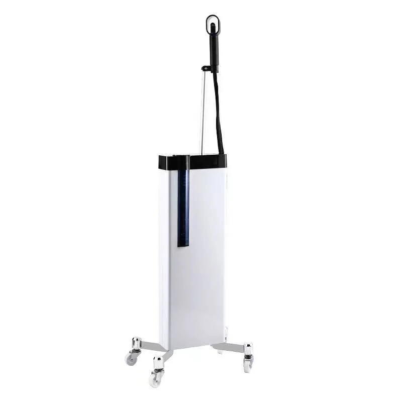 Professional Stand Hair Steamer with Wheels Hair Salon SPA