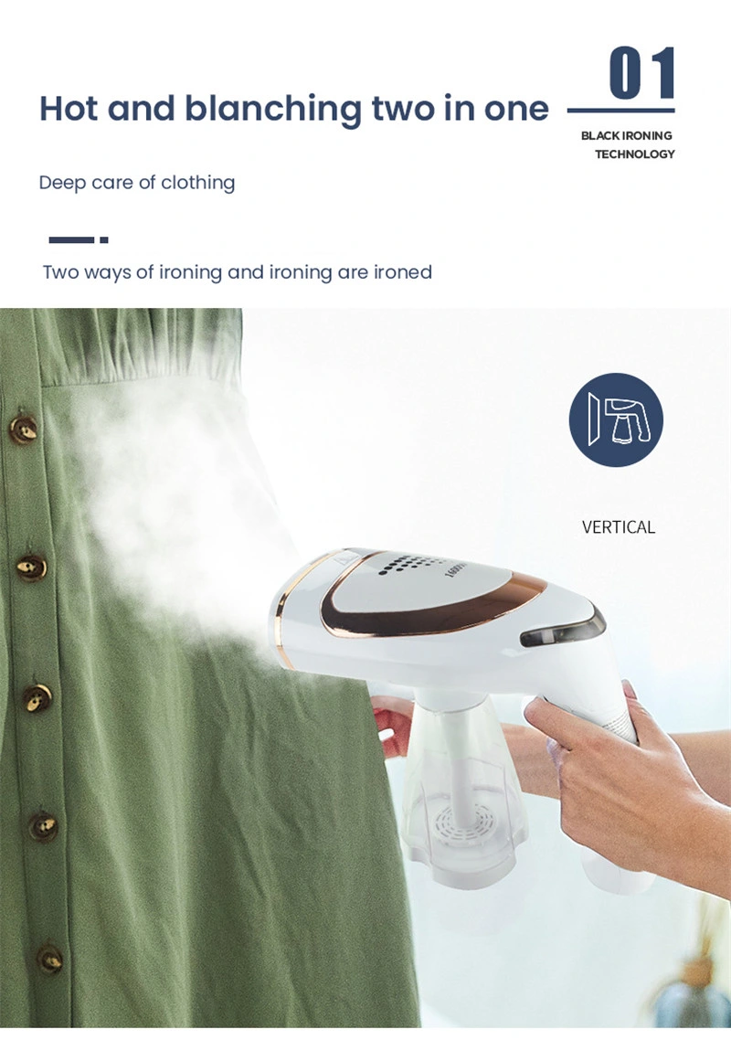 Folding Electric Handheld Garment Steamer Portable Clothing Ironing Machine