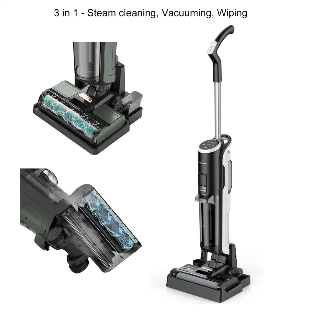 Deep Cleaning and Freshening Upholstery Steamer Vacuum Combo