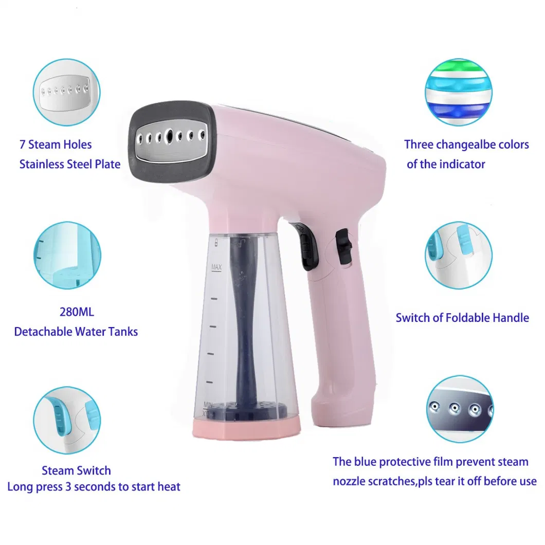 High Quality Professional Mini Travel Foldable Garment Clothes Steamer