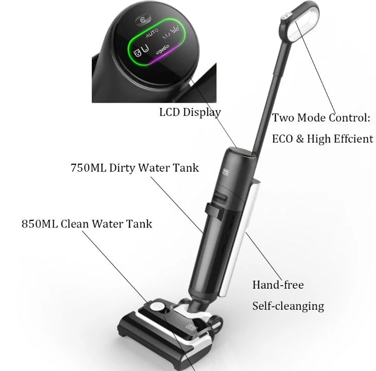 Wet Dry Vacuum Cleaner Wireless for Carpet