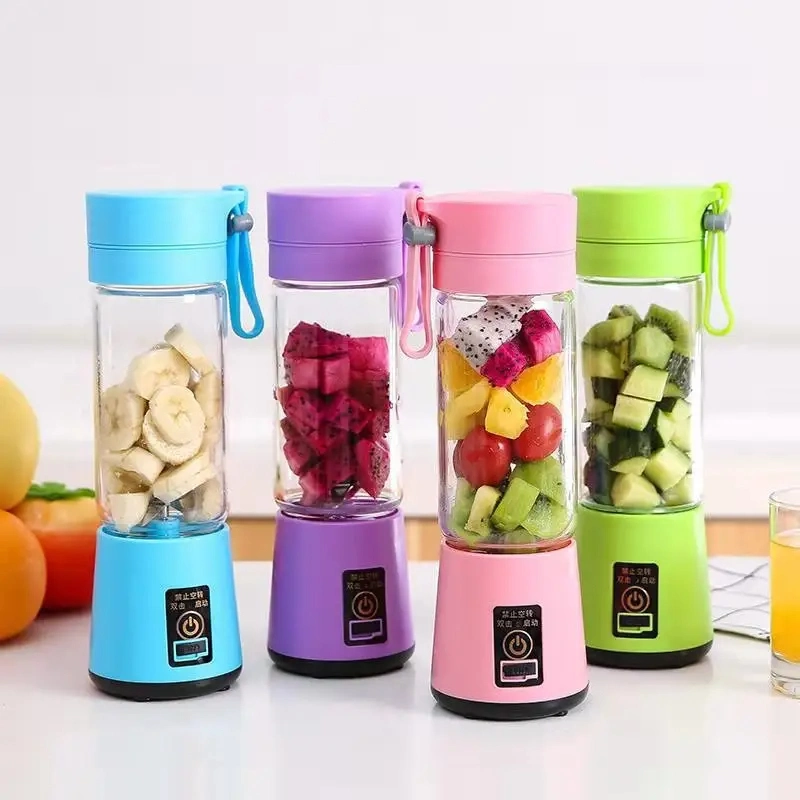 Electric Mini Ice Bottle Blender Home USB Juicer Cup Machine Portable Fruit Juice Blenders Fruit Tools