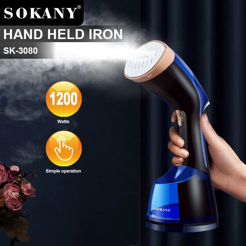 Electric Iron Steam Iron Sokany Steam Iron Sokany Iron Sokany Electric Iron Portable Hand Iron Hand Held Electric Iron Electric Handheld Iron Hand Steam Iron