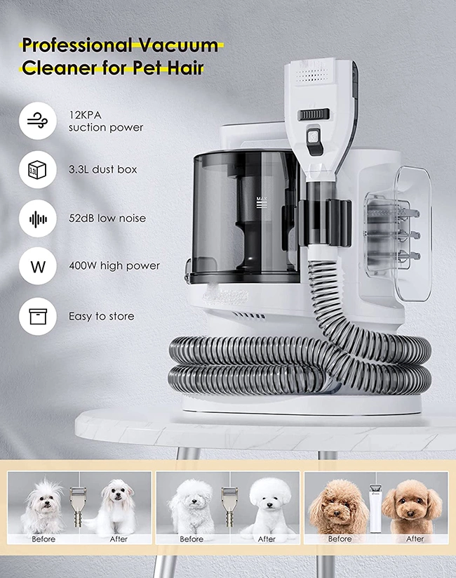 Dogs Grooming Brush Vacuum Cleaner Attachment Vacuum Groomer Pet Tool