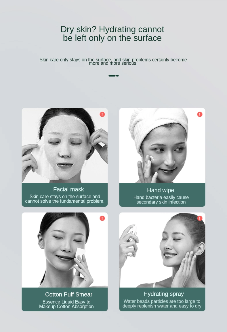 2021 New Arrival Handy Handheld Skin Mister Steam Machine Portable Face Nano Mini Facial Steamer