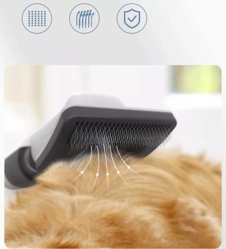 BLDC Wireless Cordless Dog and Cat Hair Grooming Brush Home Use Pet Vacuum Cleaner