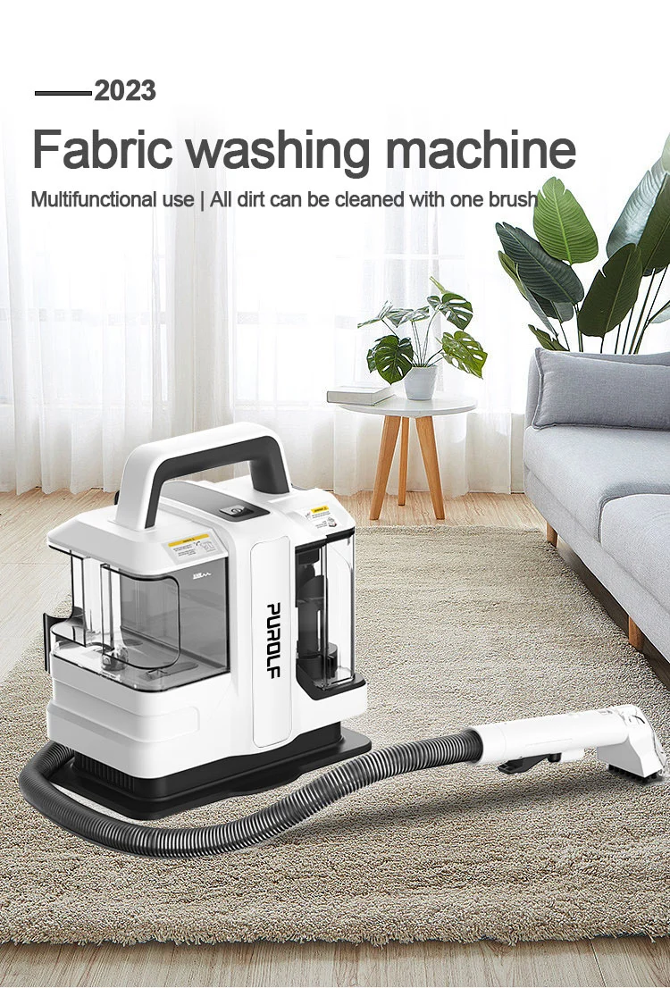 Portable Handheld Electric Spot Wet and Dry Dirty Fabric Carpet Sofa Cleaning Machine Carpet Fabric Vacuum Stain Cleaner