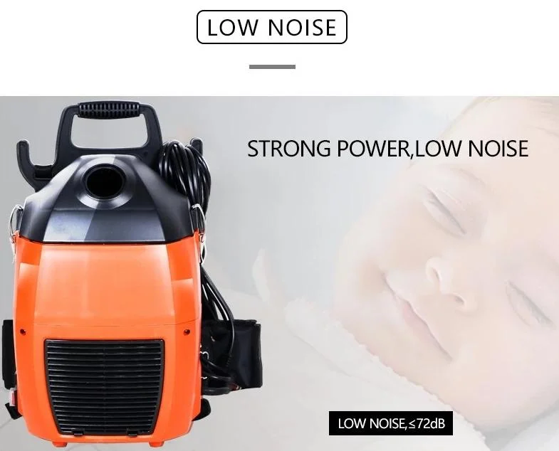2023 New Arrival Nice Appearance Portable Practical Battery Powered Long-Lasting and Durable Silent Backpack Dry Vacuum Cleaner