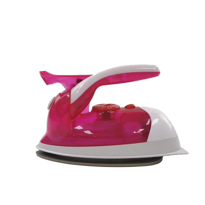 CE CB GS ETL Approved Mini Travel Iron with Steam/Dry Ironing Vertical Burst Steam Non-Stick Soleplate, Unique Crane Construction Making