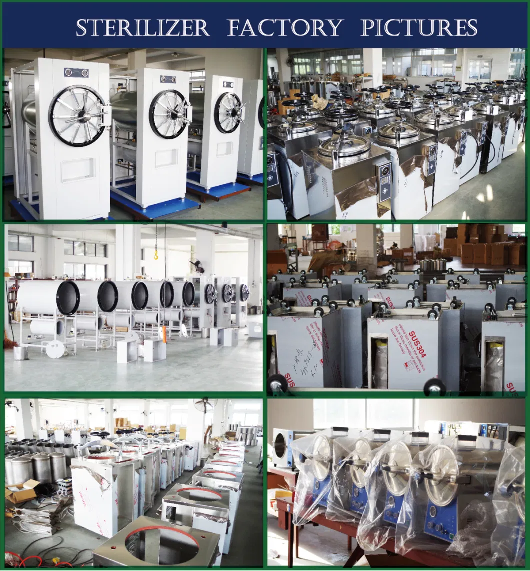 Fully Automatic Microcomputer Vertical Steam Pressure Autoclave Sterilizer