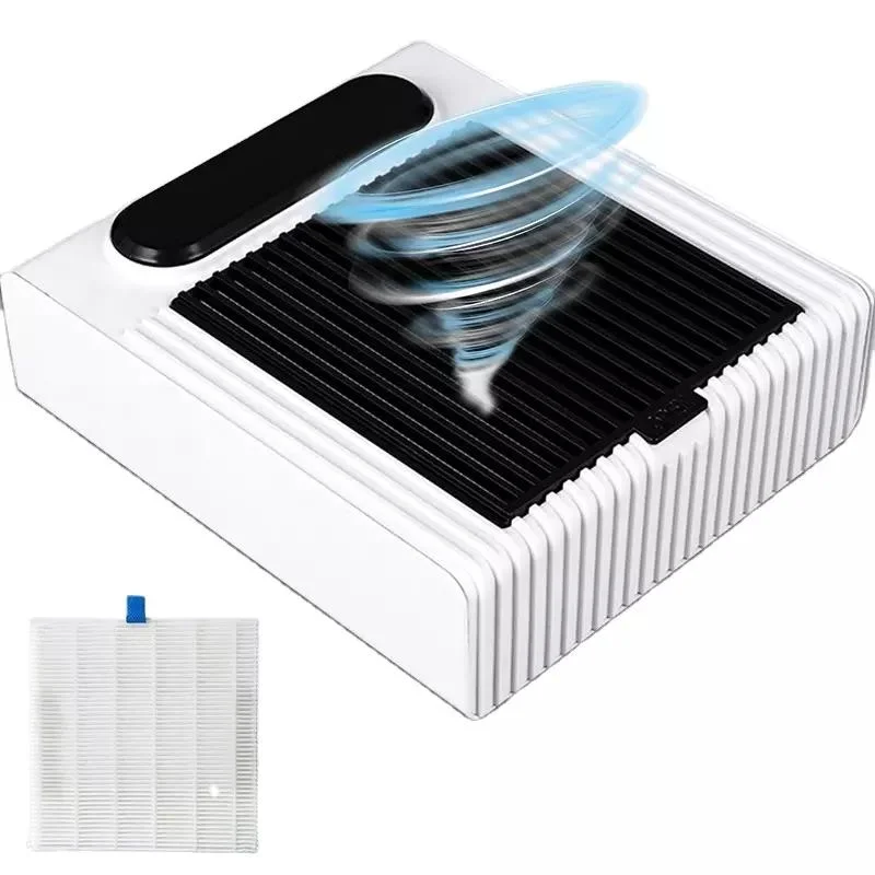 80W Nail Dust Collector High Power Vacuum Cleaner with Filters for Professional Manicure Salon