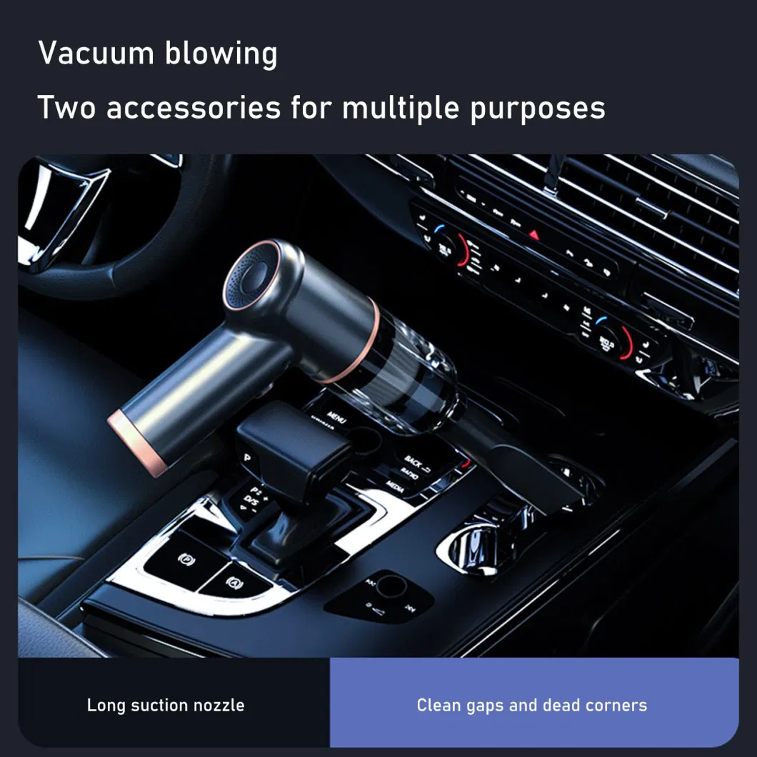 Handheld Cordless Vacuum Powerful Suction Type-C Car vacuum Cleaner
