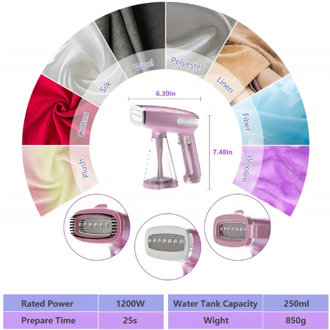 New Design Mini Garment Steamer Handheld Iron Fabric Clothes Steamer