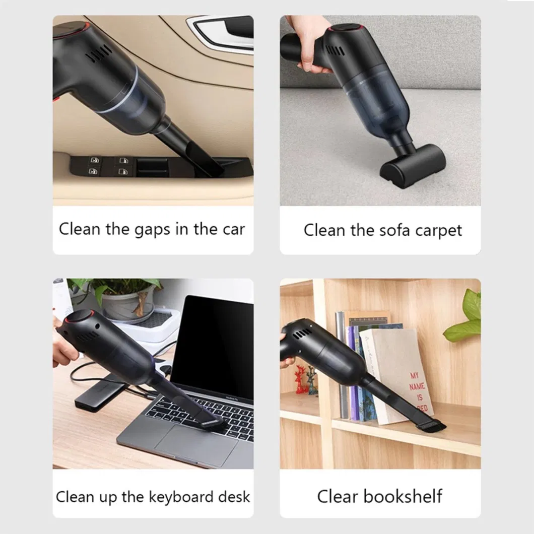 New Arrival Dry Small Multi Function Powerful Mini Wireless Cordless Handheld Portable Rechargeable Car Vacuum Cleaner