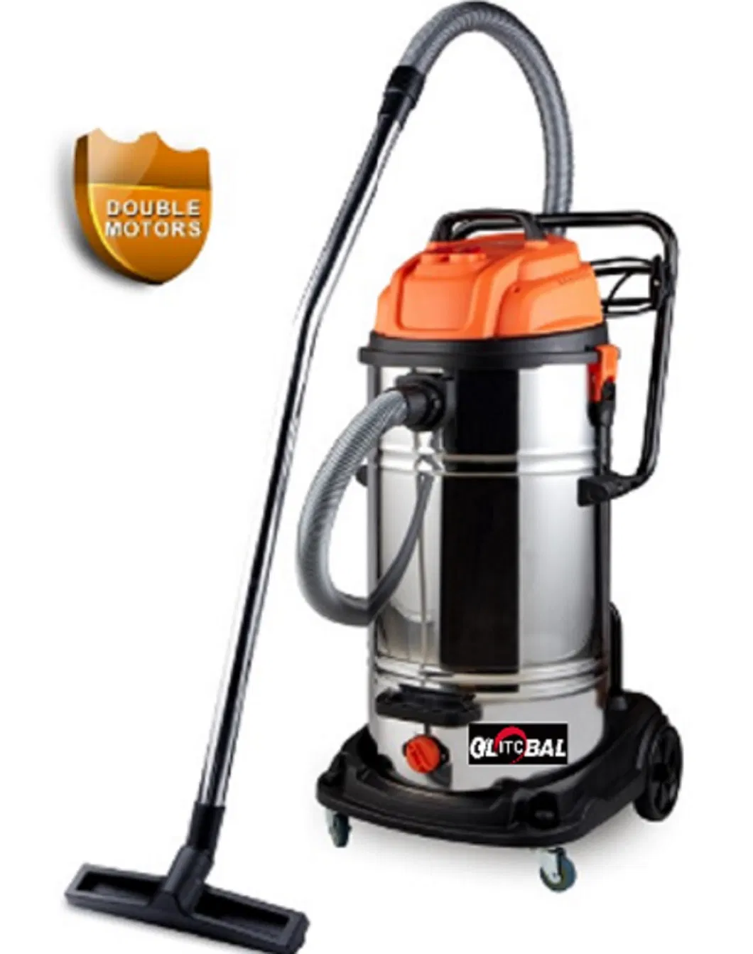 2000W Double Motors-Professional Electric Wet&Dry Vacuum Cleaner Machine-Power Tools