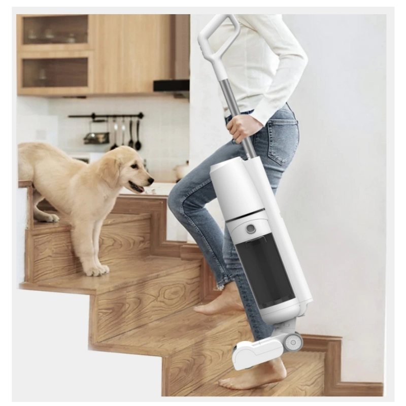 Vertical Wet and Dry Vacuum Cleaner Wireless Cordless with Self Cleaning Feature
