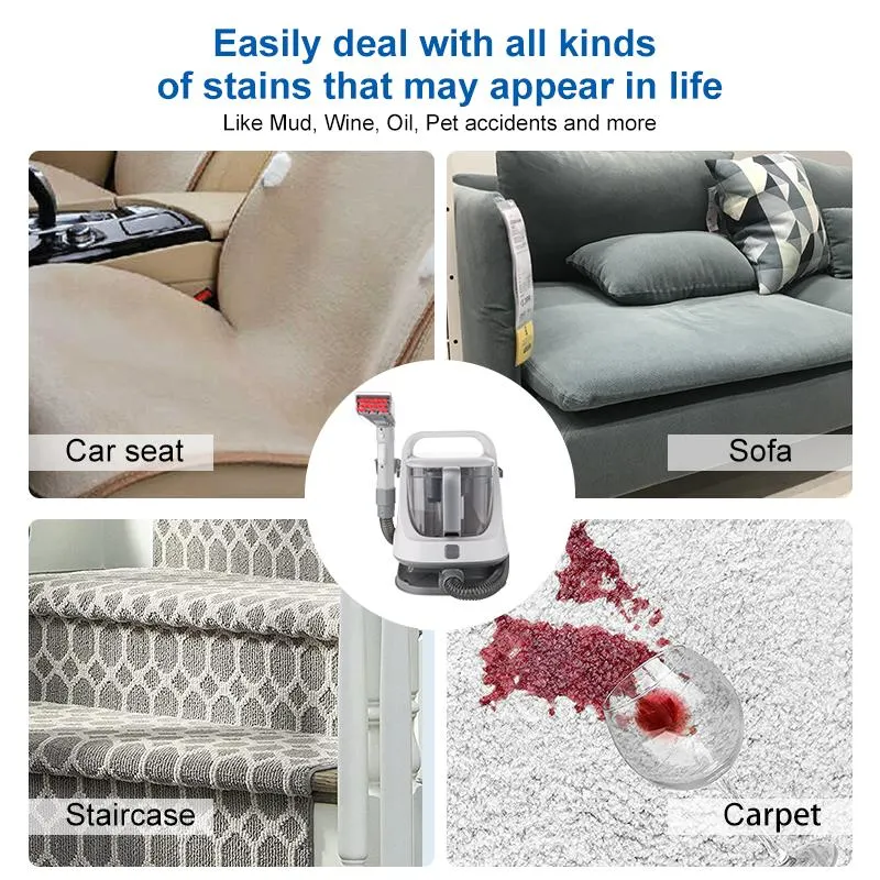 CE CB Portable Spot Carpet Machine Electric Cleaners Wet and Dry Sofa Vacuum Carpet Cleaner for Home