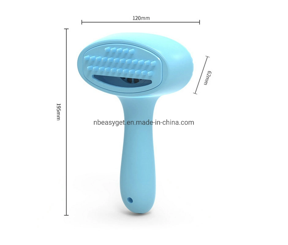 Dog Vacuum Cleaner Hair Removal Hair Suction Grooming Device Portable Wireless Battery Operated Pets Comb Massage Brush Cleaner Esg12635