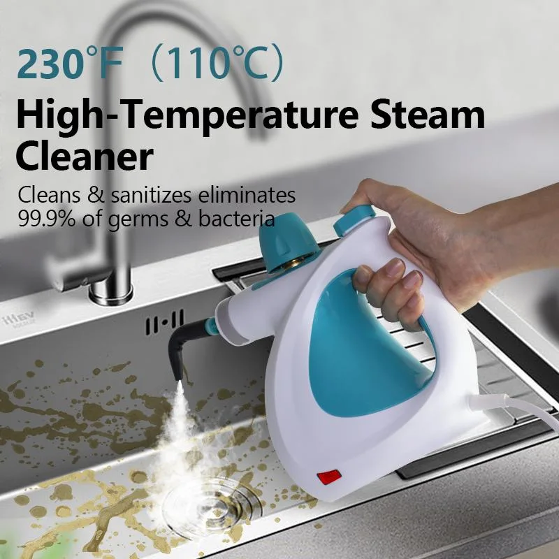 2023 New 5 in 1 Industrial Steam Cleaner High Pressure Steam Cleaning Machine for Carpet Curtains Fabric Sofa