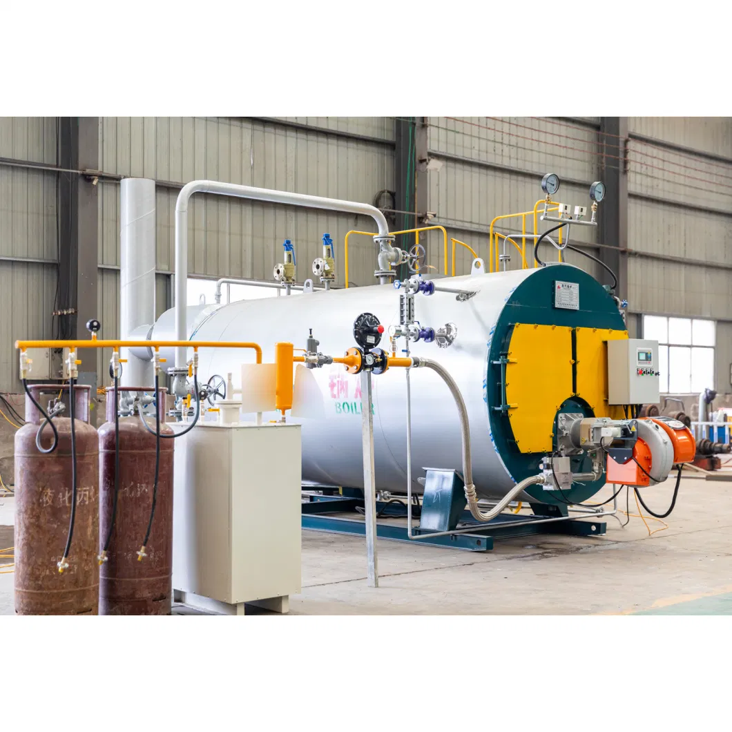 Industrial Fire Tube 0.5 1 1.5 2 3 4 5 6 8 10 12 15 20 Ton Natural Gas Fuel Diesel Furnace Oil Fired Steam Boiler Price