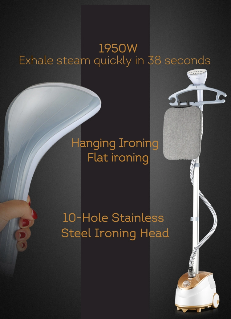 1950W Home Handheld Vertical Standing Garment Steamer