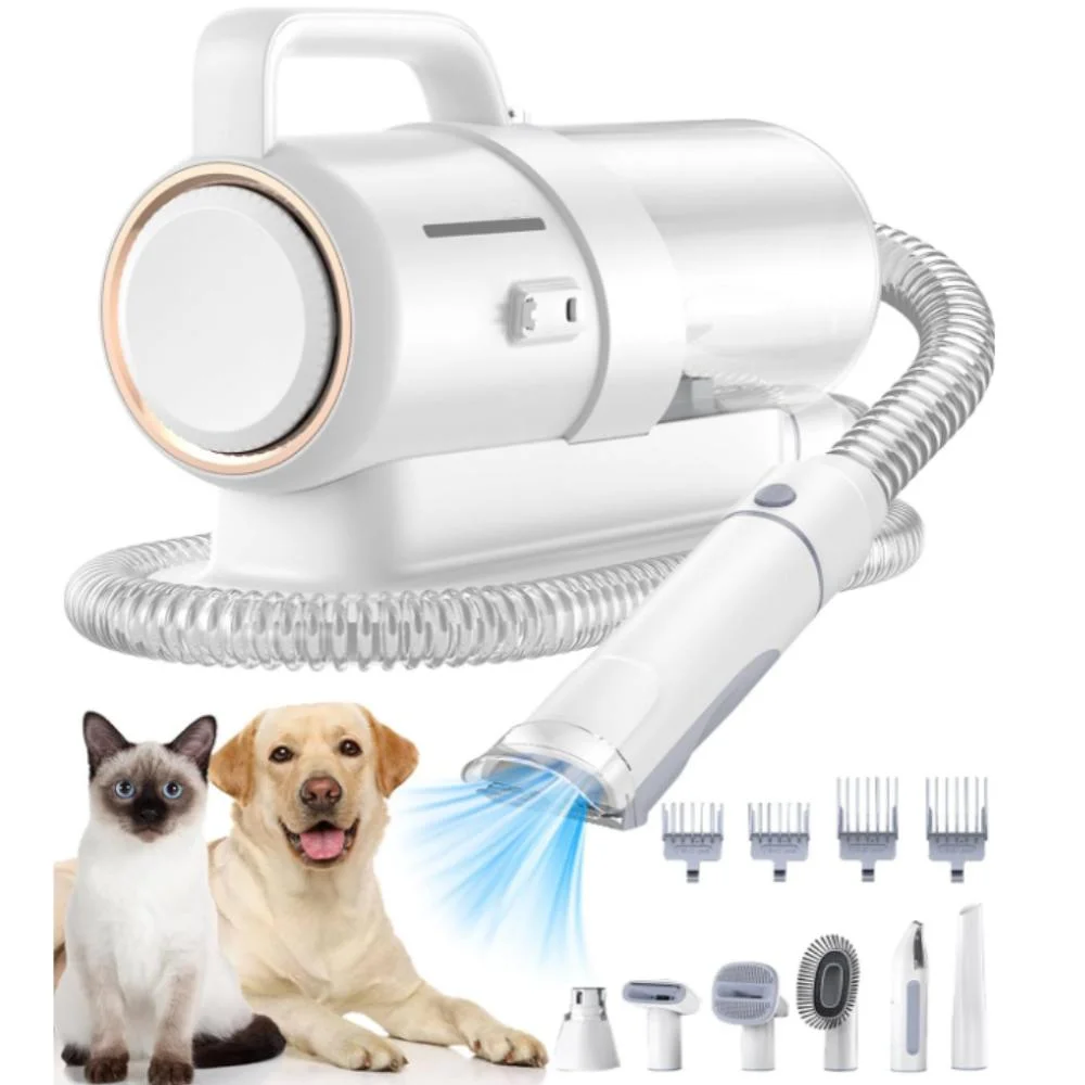 Neabot Pet Vacuum Dog Grooming Kit &amp; Dog Hair Vacuum 99% Pet Hair Suction