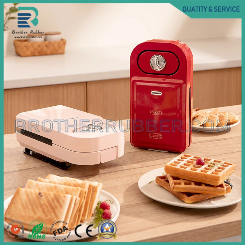 Easily Clean Mini Griddle Breakfast Toasted Sandwich Electric Waffle Makers