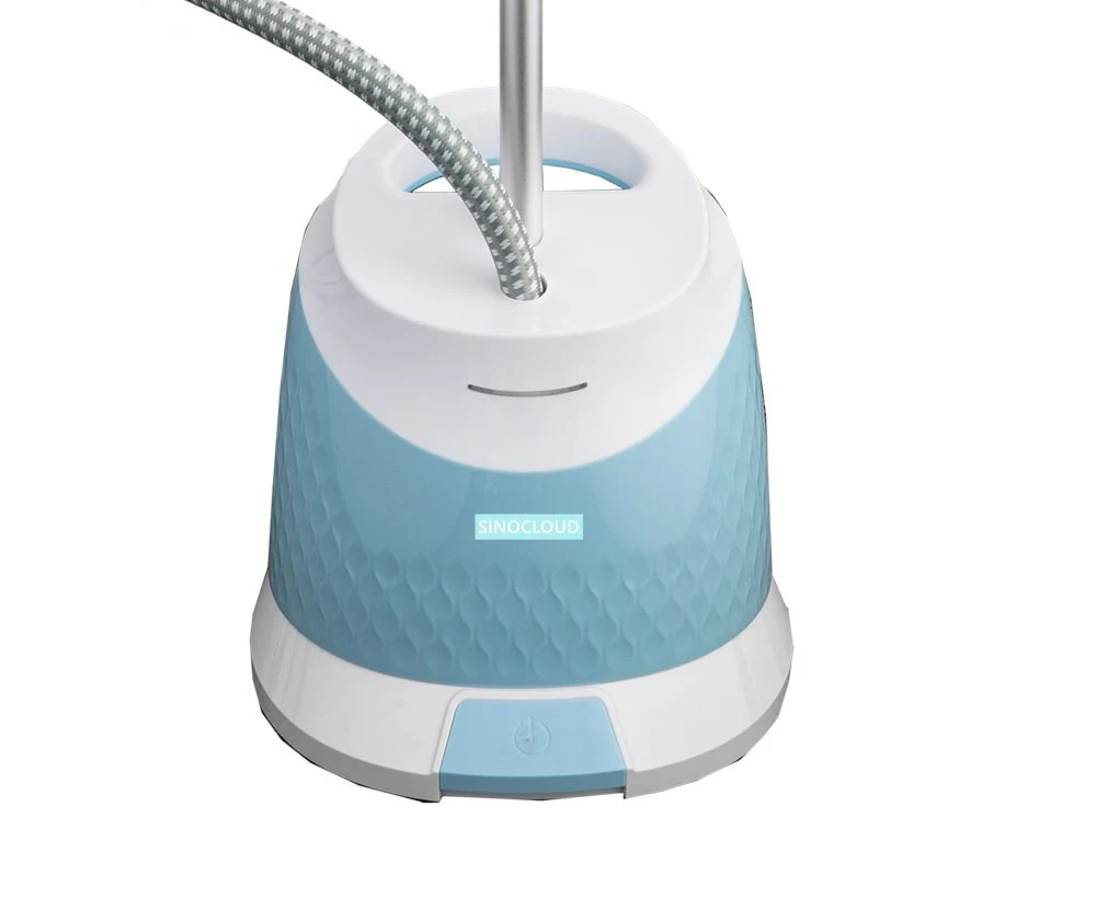 Stand Garment Steamer with Convenient Integrated Garment Hanger