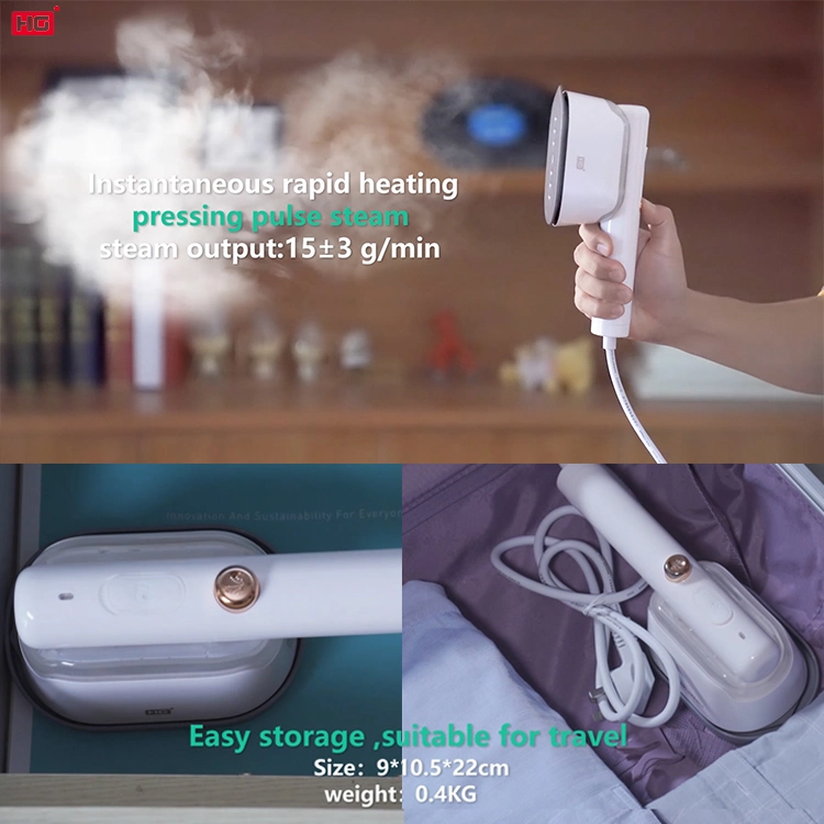 New Product Continuous Heating Handheld Portable Mini Electric Travel Iron Clothes Steamer