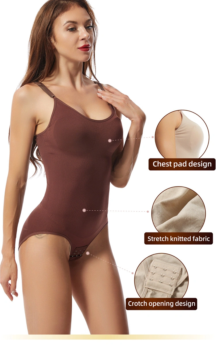 High Quality Custom Lady Garment Carry Buttock Belly in Women&prime; S Body Garment Comfort Breathable Garment Sexy Shapewear Bodysuit