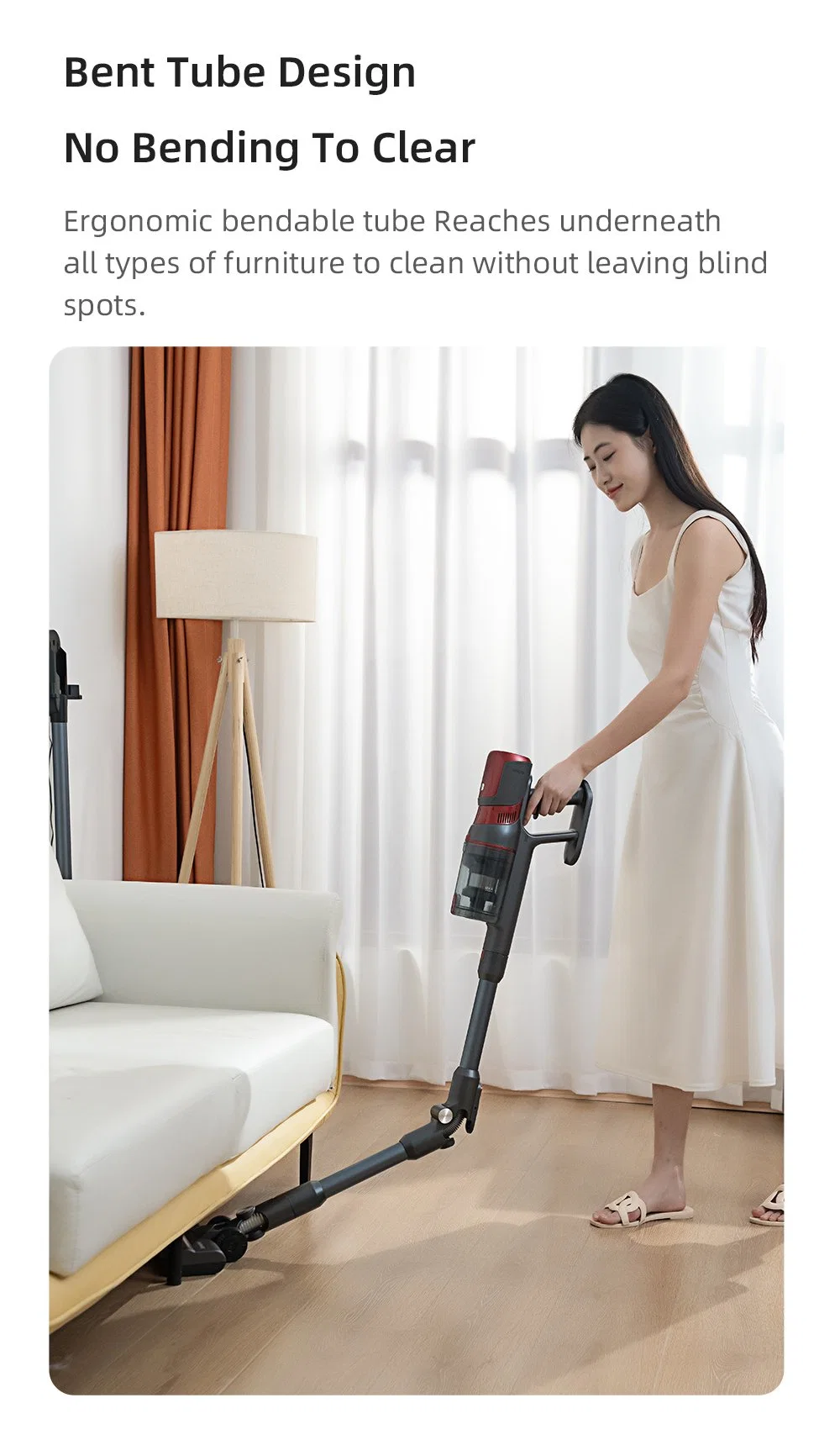 Multi Brush Head Powerful Powerful Suction Cordless Vacuum Cleaner