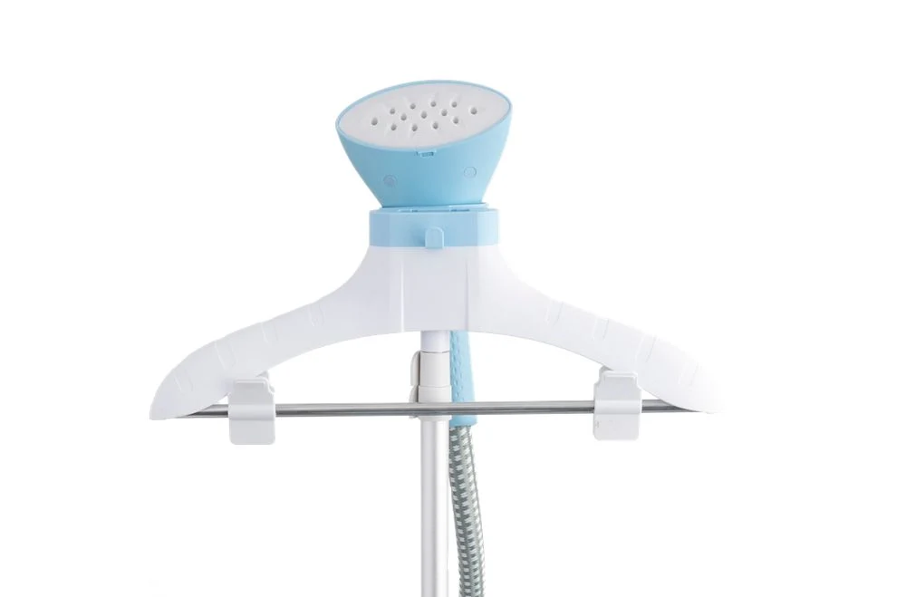 Stand Garment Steamer with Convenient Integrated Garment Hanger