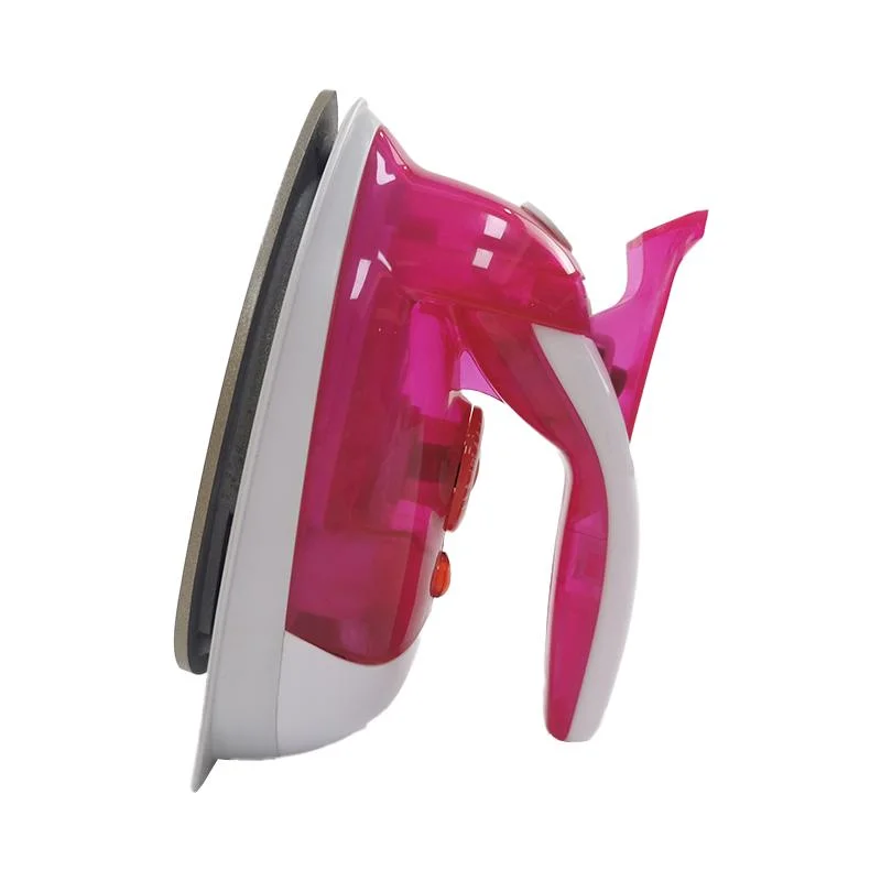 CE CB GS ETL Approved Mini Travel Iron with Steam/Dry Ironing Vertical Burst Steam Non-Stick Soleplate, Unique Crane Construction Making