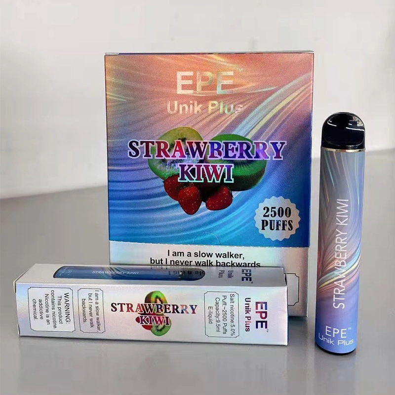 EPE Puff Plus Bar Vaporizer Electronic Cigarette Disposable Vape E Cigarettes Pod 2500puffs 1600mAh Battery 10 Colors Pre-Filled 9.5 Ml Pods Vaporizers in