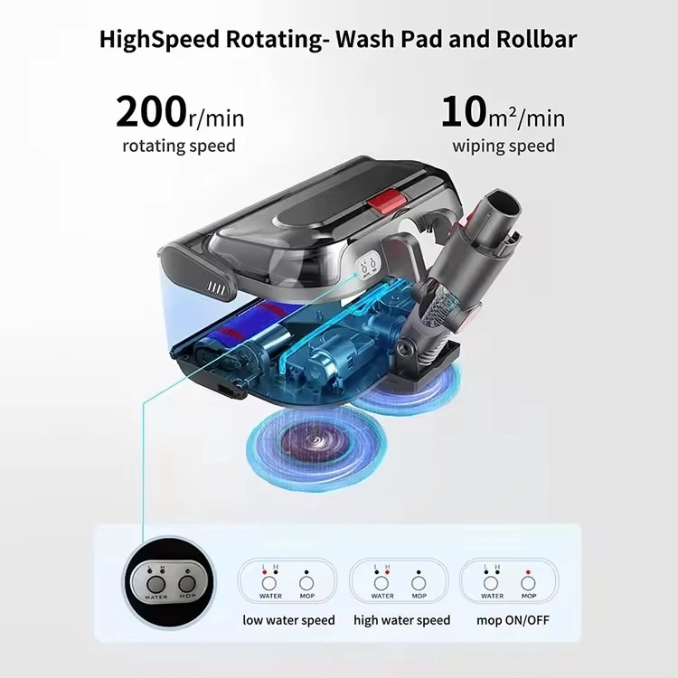 13000PA Car Steam Vacuum Cleaner Wireless Charging Handheld Mini Cordless Portable Multifunction Vacuum Cleaners for Home Office