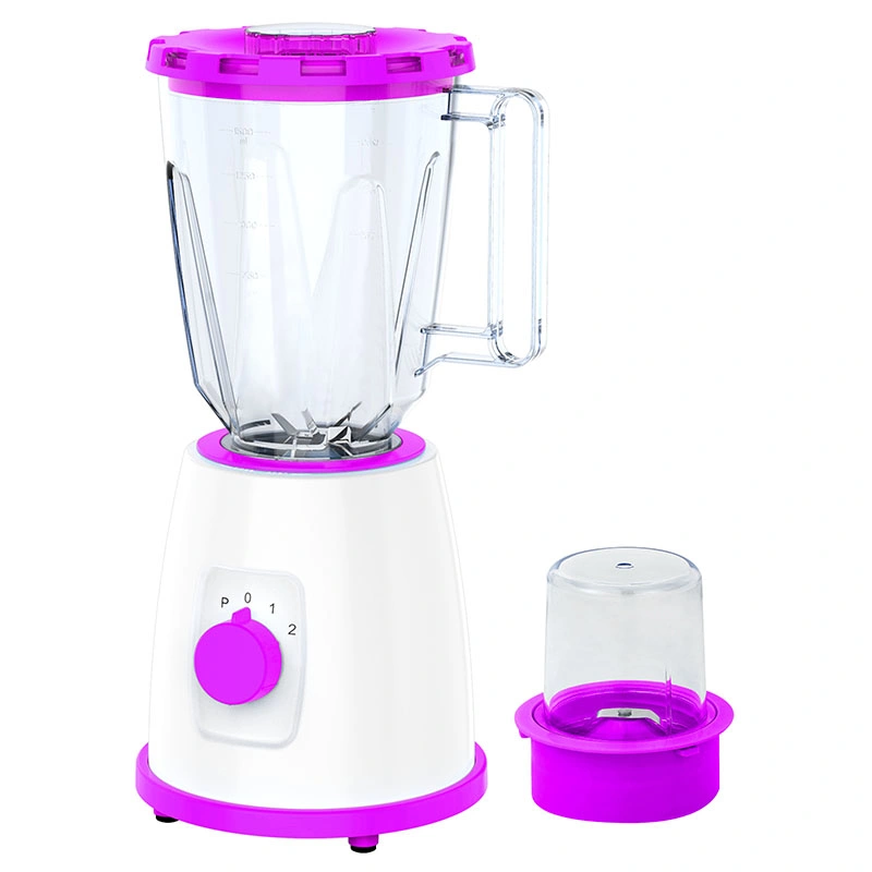 350W 2 in 1 2 Speeds 1.5L Plastic Jar Electric Table Blender Stand Blender Portable Blender for Home Use