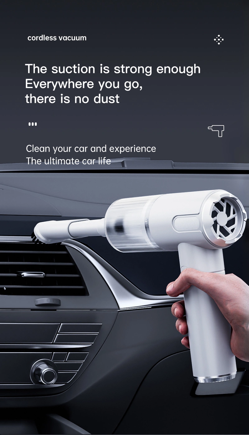 4 in 1 Mini Portable Electronic Cordless Wireless Handheld Home Car Vacuum Cleaner Dustbuster for Home Keyboard Cleaning