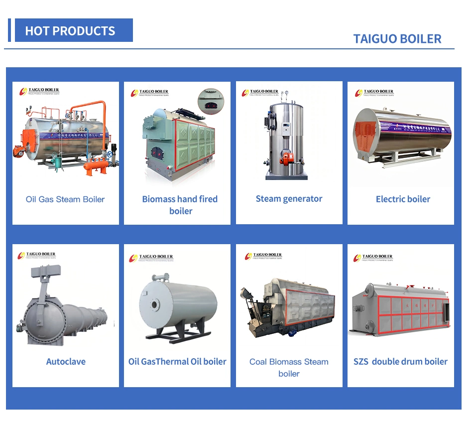 Horizontal Industrial Wns Series 1 2 3 4 6 8 10 15 20 Ton Boiler Oil Gas Fired LNG Steam Boiler Price