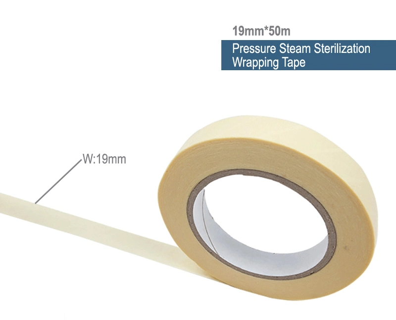 Pressure Autoclave Sterilization Steam Indicator Tape for Medical