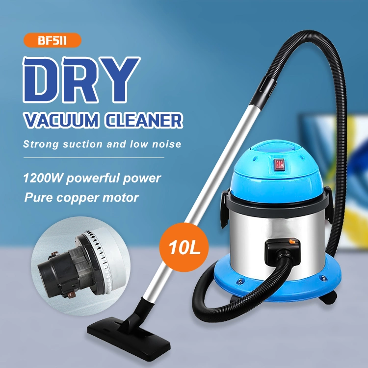 Durable Stainless Steel Wet and Dry Vacuum Cleaner with 1200W Motor