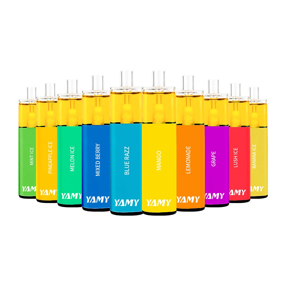 Authentic Yamy Yb502 Disposable E Cigarettes 5000 Puffs Vape Pen 12ml Pre-Filled Mesh Coil Pods Built in Battery Vaporizers OEM ODM