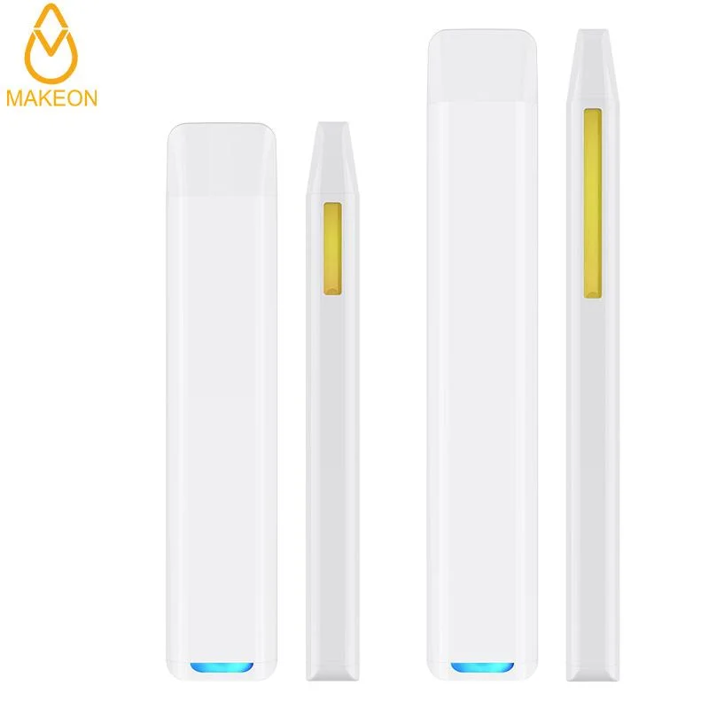 Makeon 1 Gram Ds Custom Window Color Print Logo Disposable E-Cigarette Bar 1.0ml Thick Oil Tank Pod Cart Premium OEM Design Puffin Favorites Vaporizer Vape Pen