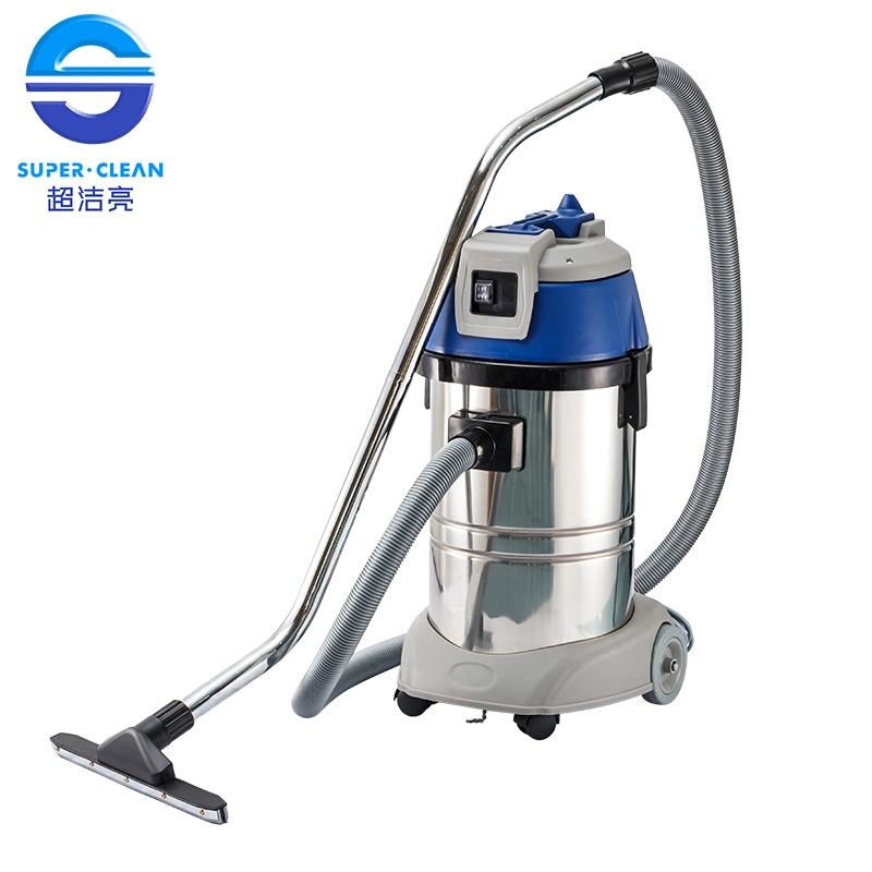 30liter Stainless Steel Wet and Dry Vacuum Cleaner with Luxury Base