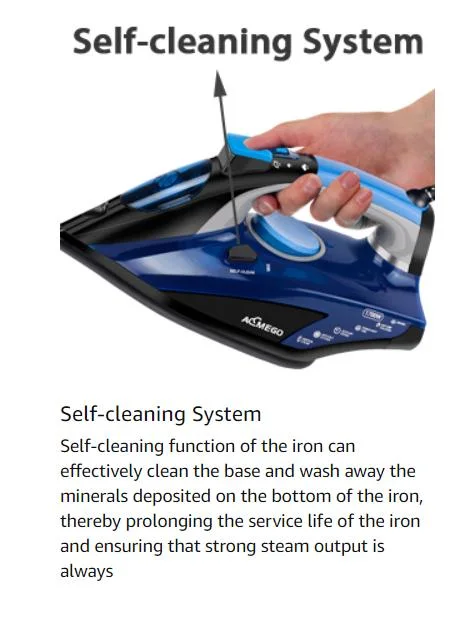 Professional Clothes Electric Laundry Steam Press Iron