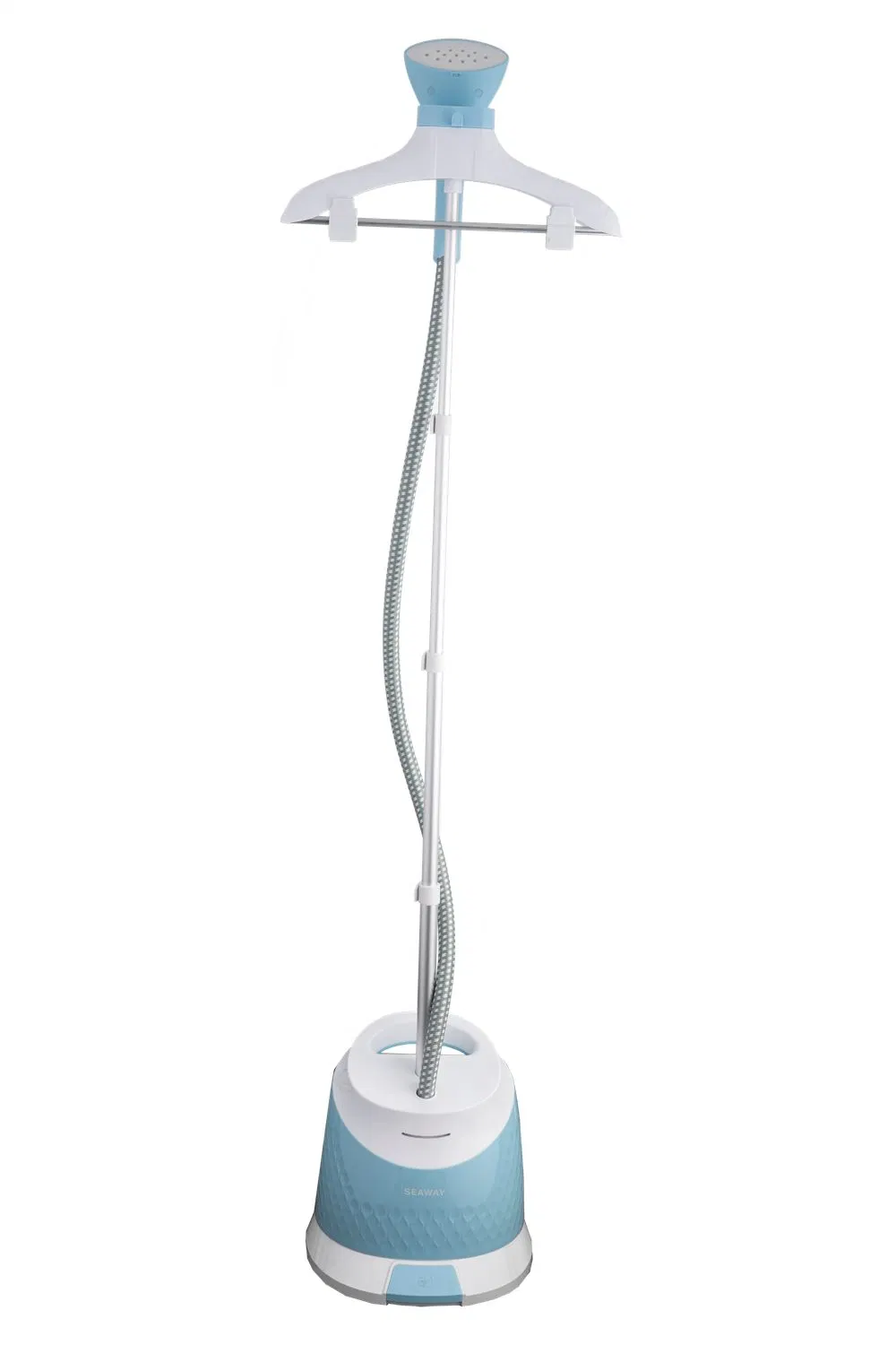 Stand Garment Steamer with Convenient Integrated Garment Hanger