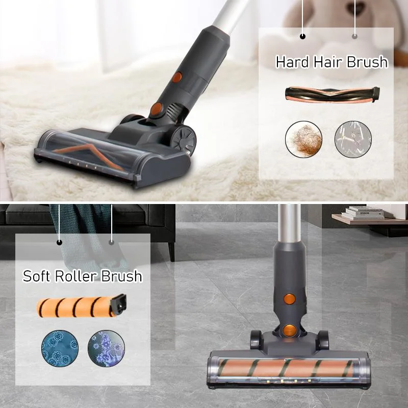 Professional Handheld Vacuum Cleaners Carpet Cleaning Machine Cyclone Stick vacuum Cleaner Bagless High Power Vacuum Cleaner