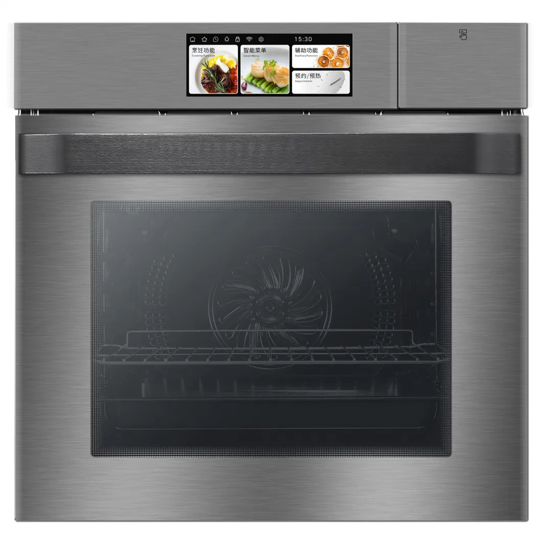 New Big Capacity Touch Control TFT Display Built-in Electric Smart Combi Steam Oven