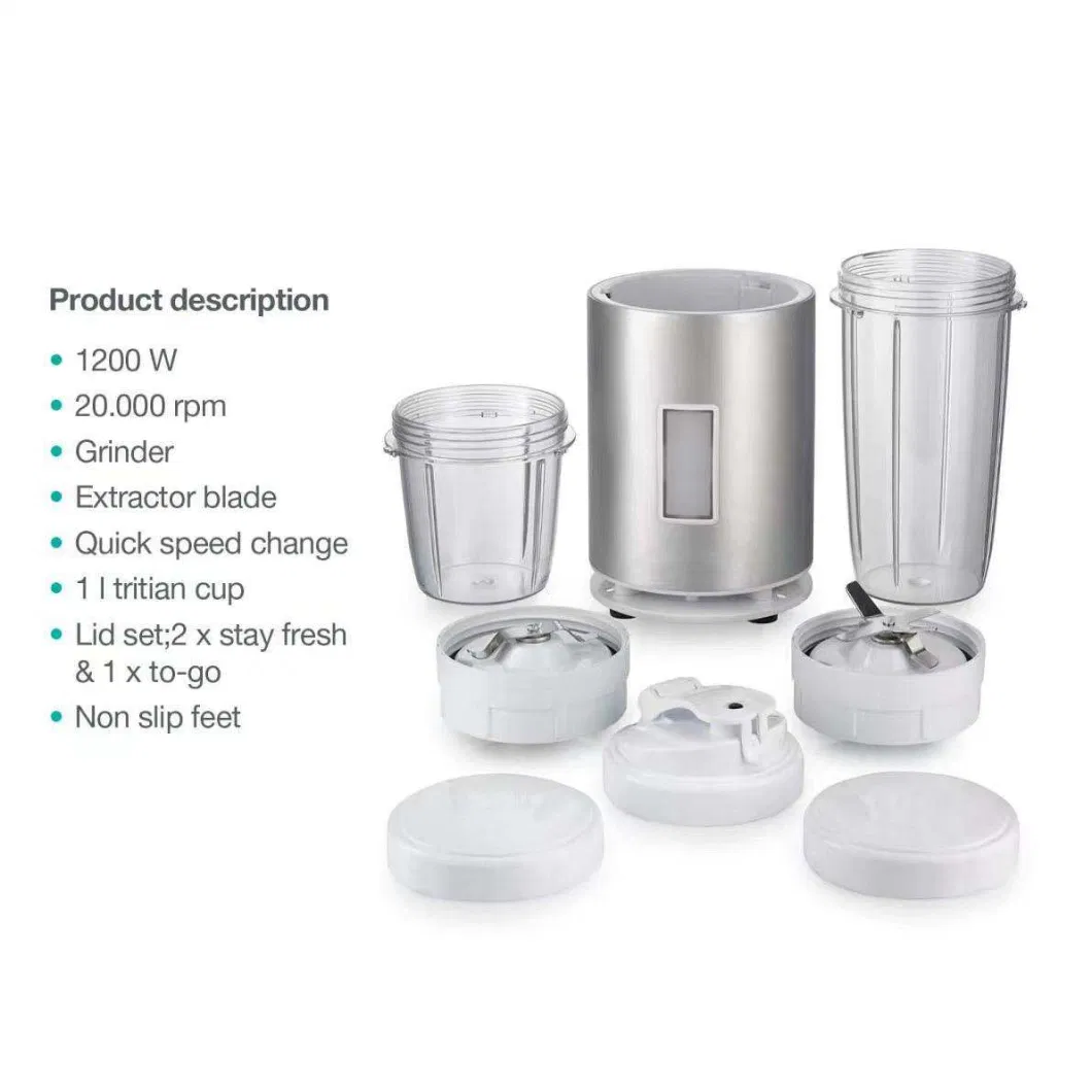 Home Use Kitchen Appliance Automatic Portable Mini Food Processor Blender