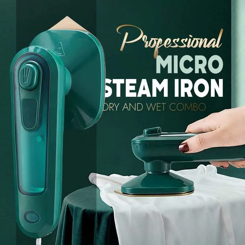 Dropshipping Portable Professional Micro Electric Pressure Steam Iron Clothes