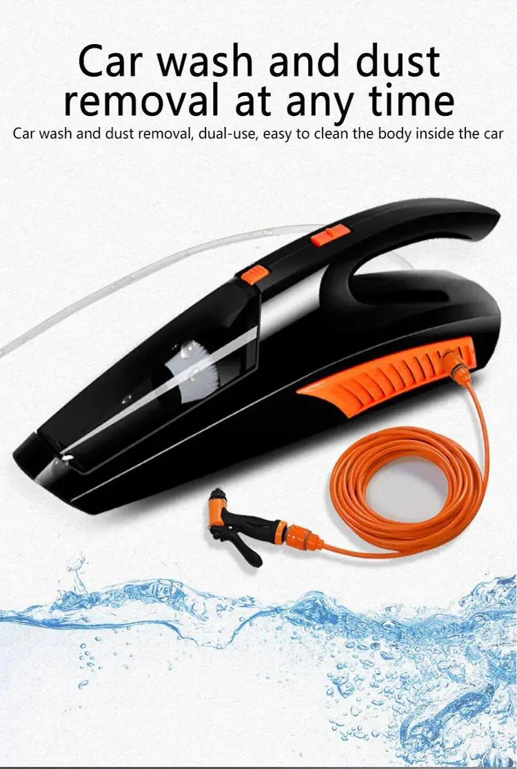 Cordless Dry and Wet Vacuum Cleaner for Car